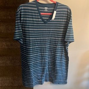 Old, navy men’s T-shirt, extra, large, tall, new with tags
